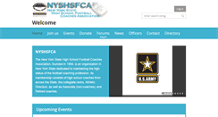 Desktop Screenshot of nyshsfca.org