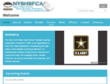 Tablet Screenshot of nyshsfca.org